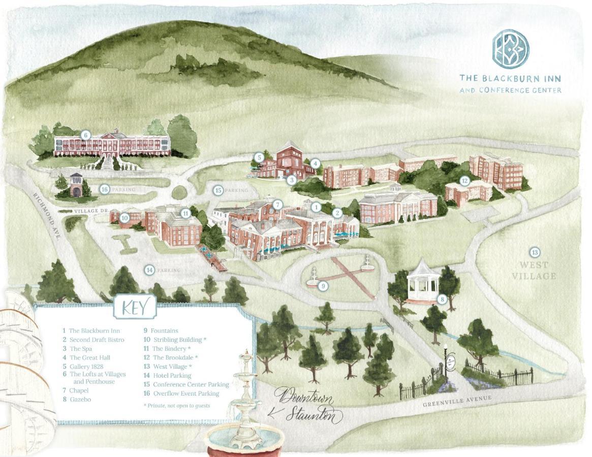 The Blackburn Inn And Conference Center Staunton Exteriér fotografie